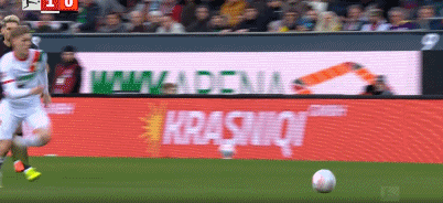 半場：奧格斯堡2-0勒沃庫森，吉安努利斯傳射，安東-卡德破門